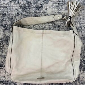 ✨Coach Off-White Leather Hobo‎ Bag